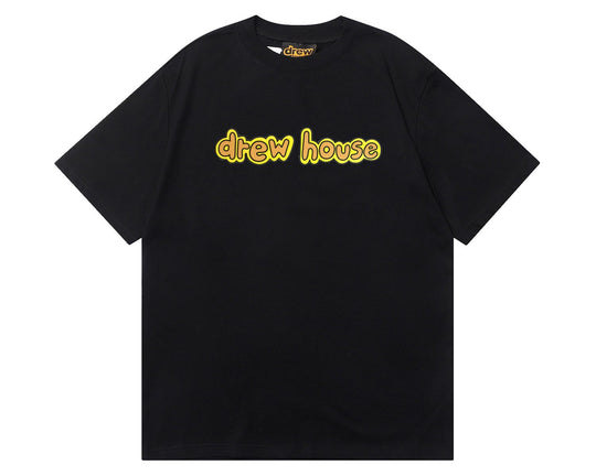 טי שירט "DREW HOUSE LOGO" בצבע שחור