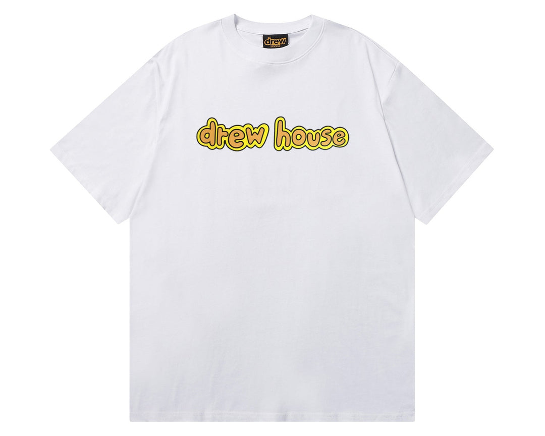 טי שירט "DREW HOUSE LOGO" בצבע לבן