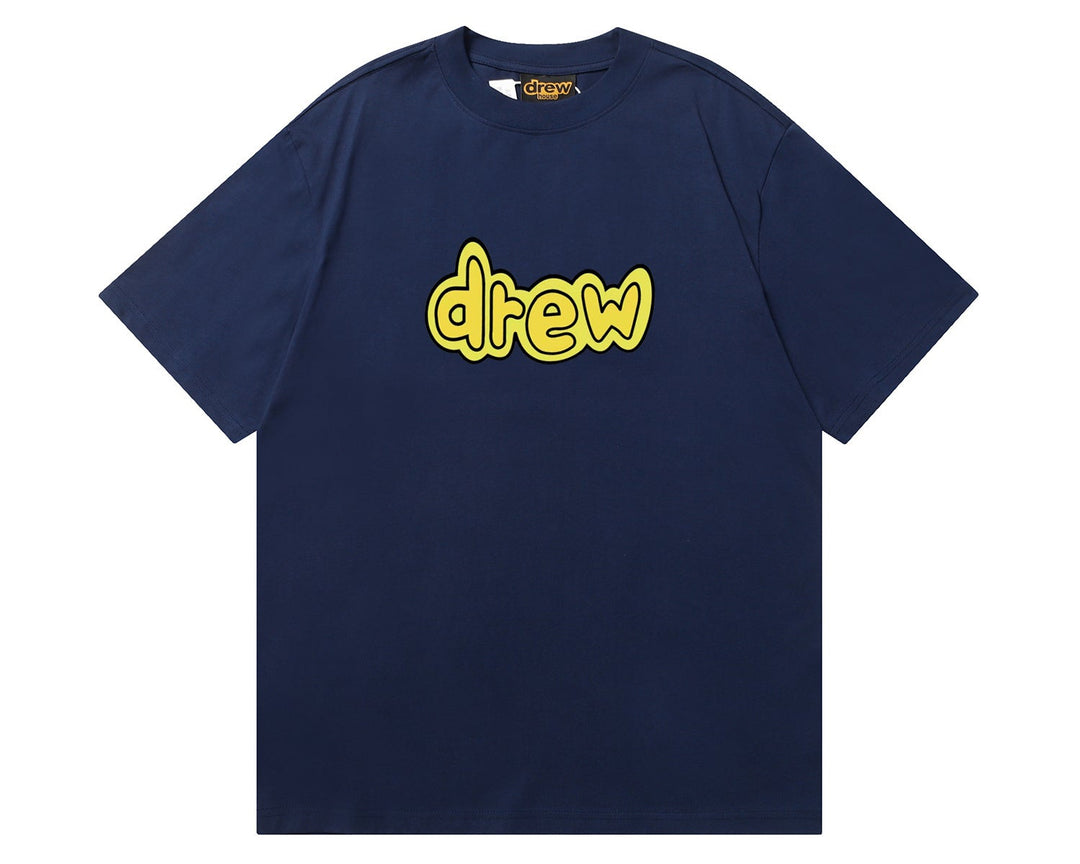 טי שירט "DREW CARTOON" בצבע נייבי