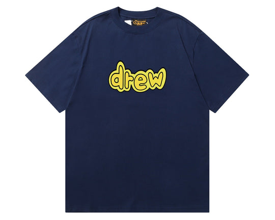 טי שירט "DREW CARTOON" בצבע נייבי