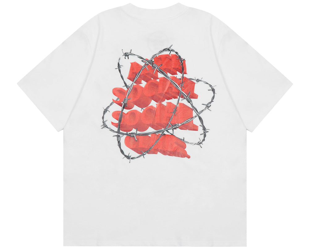 חולצת Anti Social Social Club בצבע לבן