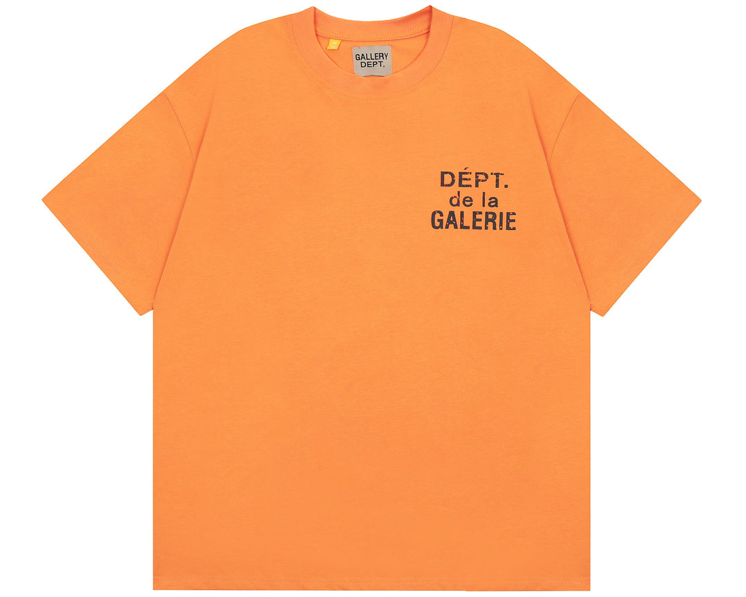 טי שירט גלרי דפט "PRISIAN PENCIL" בצבע כתום מרקר