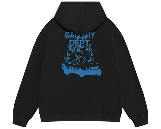 ג'קט גלרי דפט "TOO LATE" בצבע שחור