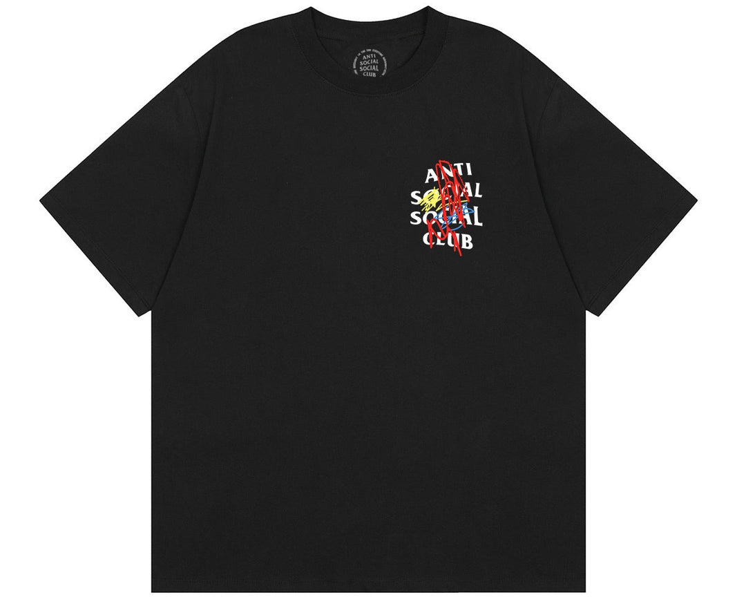 חולצת Anti Social Social Club בצבע שחור