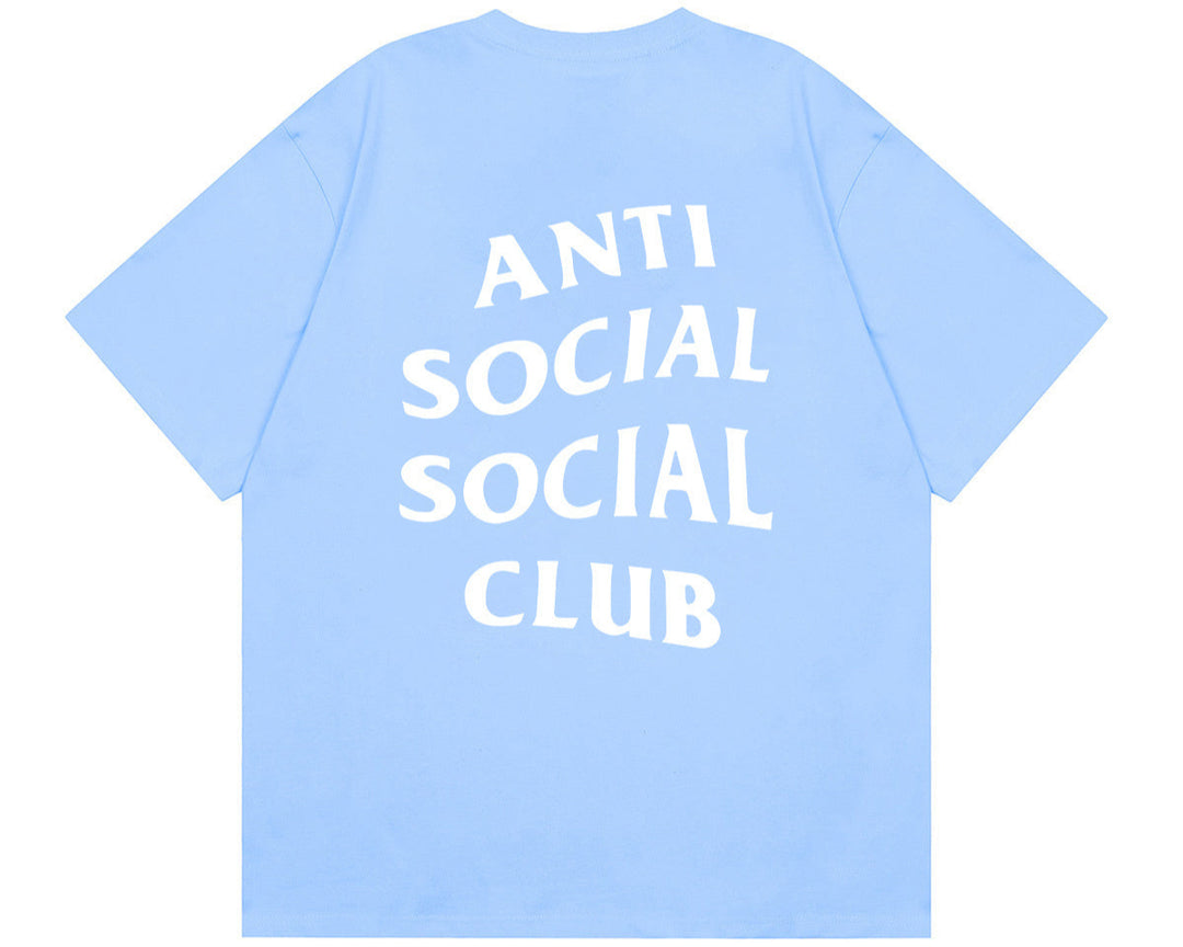 חולצת Anti Social Social Club בצבע תכלת