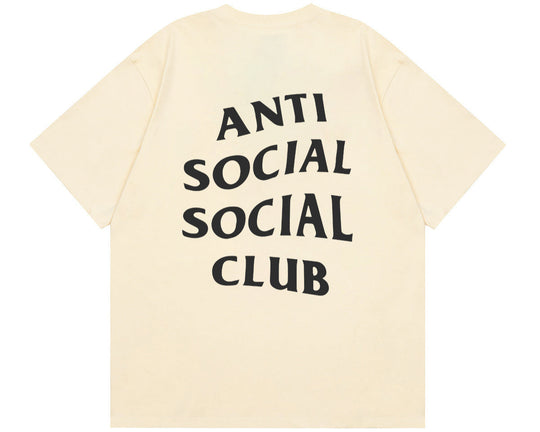 חולצת Anti Social Social Club בצבע שמנת