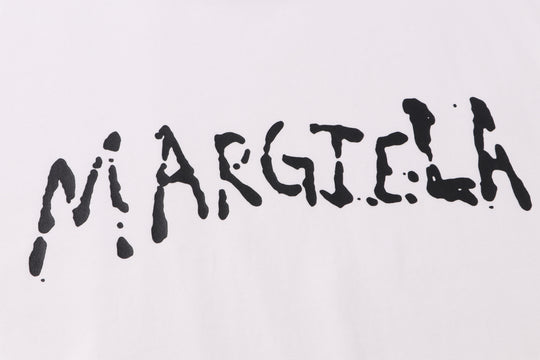 טי שירט מייסון מרג'ילה פרינט בצבע לבן