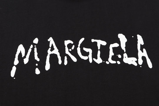 טי שירט מייסון מרג'ילה פרינט בצבע שחור