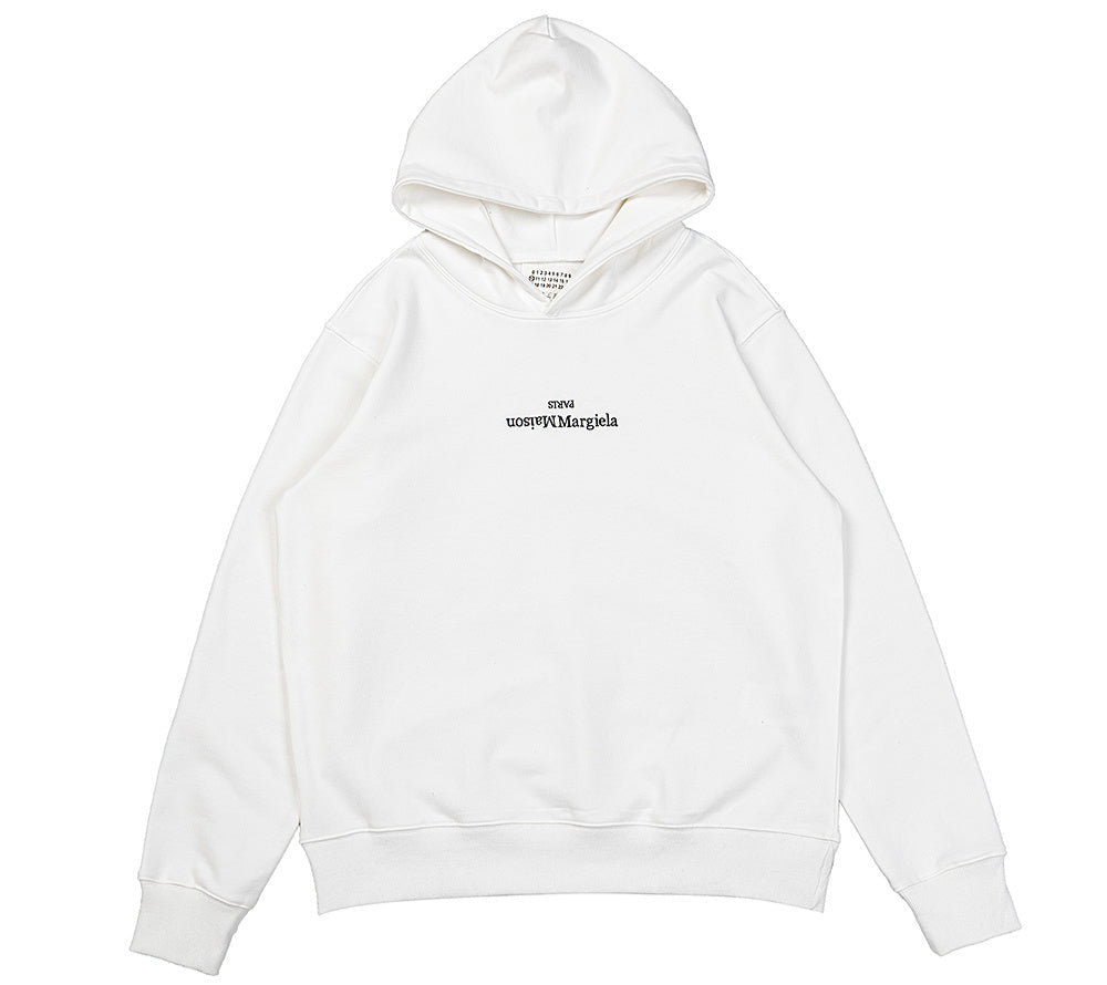 ז'קט מייסון מרג'ילה לוגו הפוך בצבע לבן