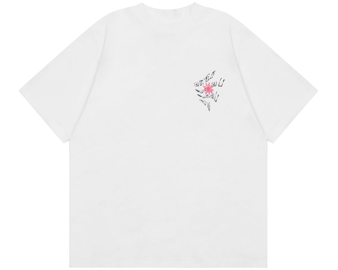 חולצת Anti Social Social Club בצבע לבן