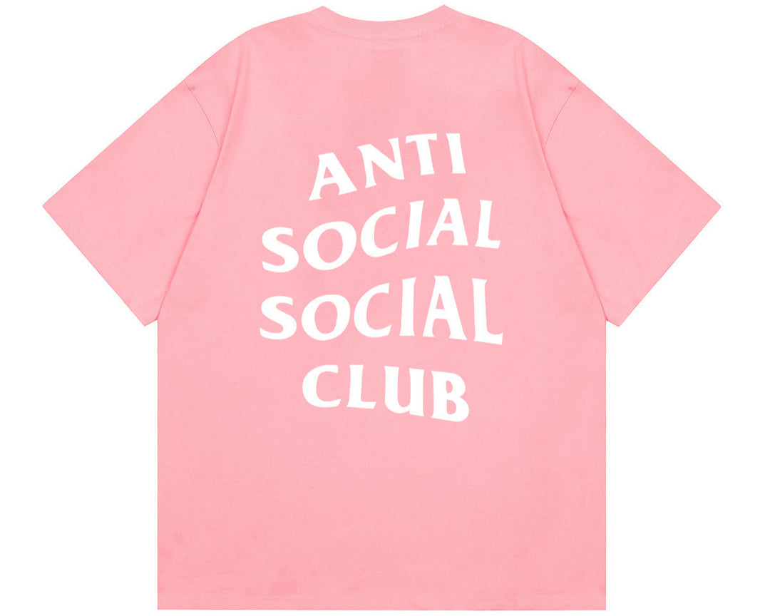 חולצת Anti Social Social Club בצבע ורוד