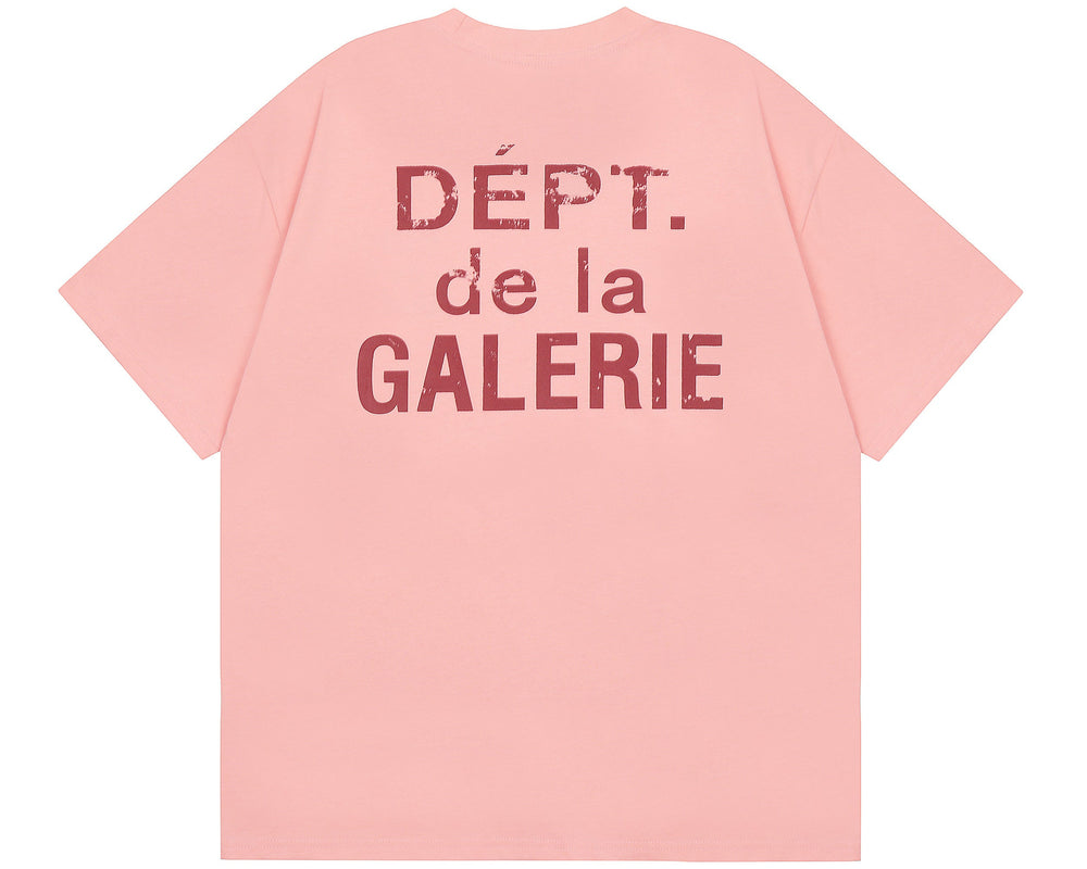 טי שירט גלרי דפט "PRISIAN PENCIL" בצבע ורוד רוזה