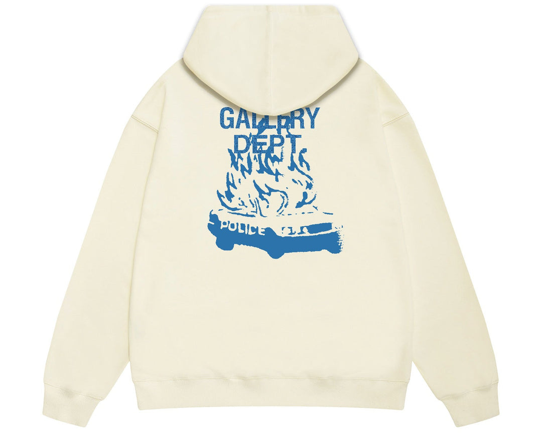 ג'קט גלרי דפט "TOO LATE" בצבע שמנת