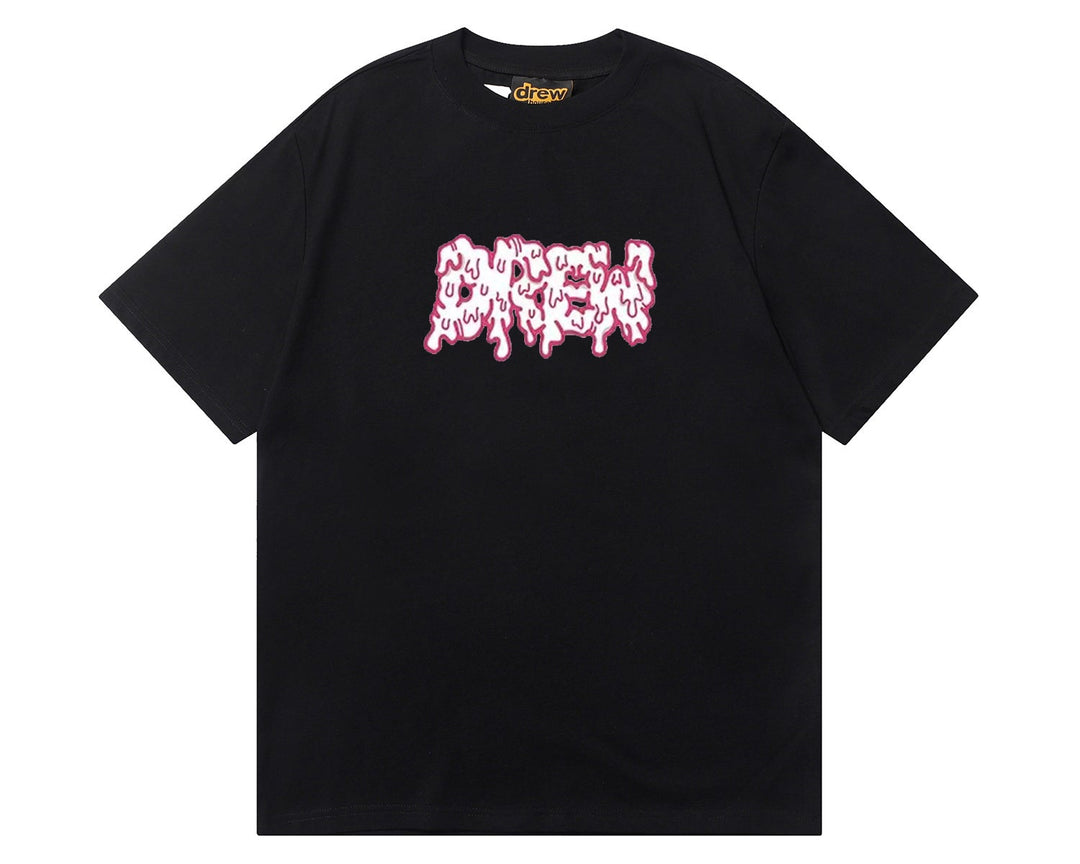 טי שירט "DREW MELTED LOGO" בצבע שחור