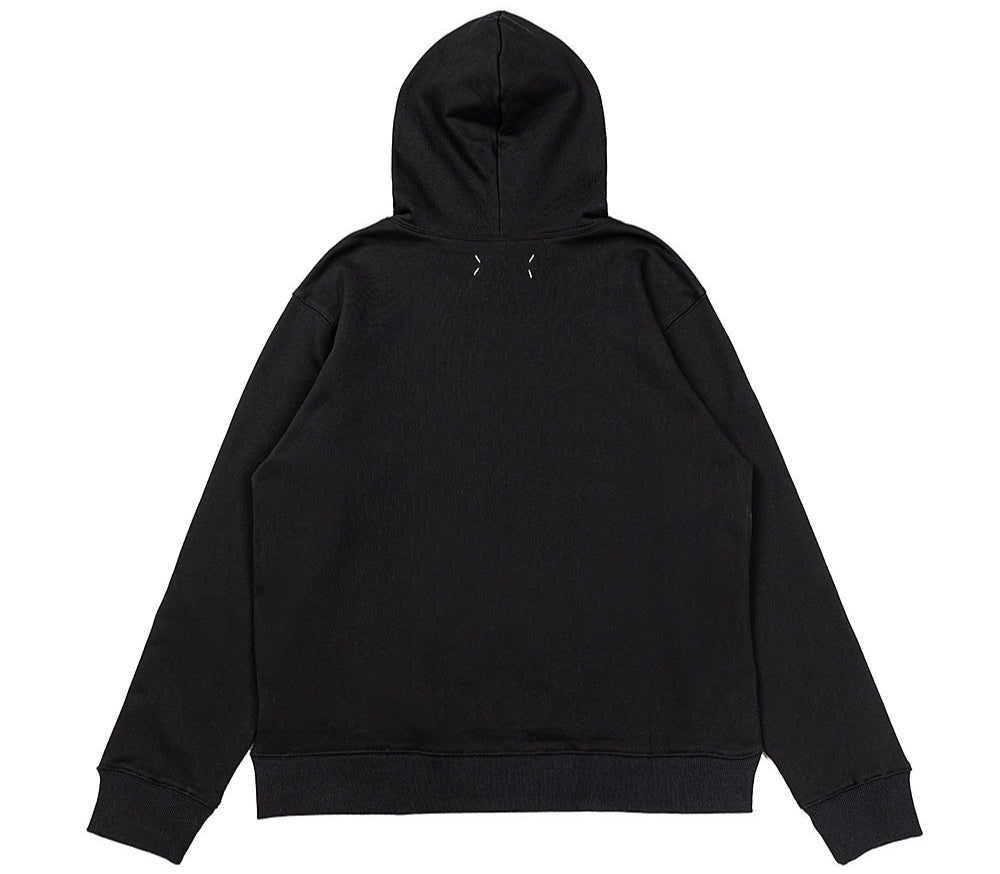 ז'קט מייסון מרג'ילה לוגו הפוך בצבע שחור