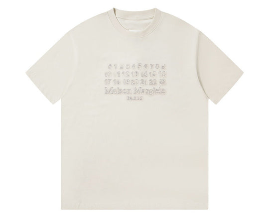 טי שירט מייסון מרג'ילה בצבע אוף וויט