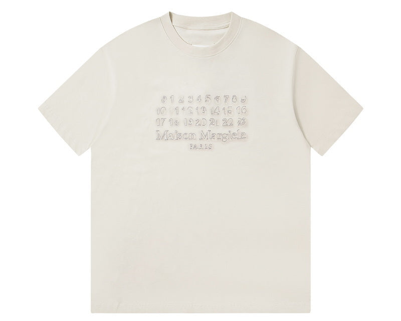 טי שירט מייסון מרג'ילה בצבע אוף וויט