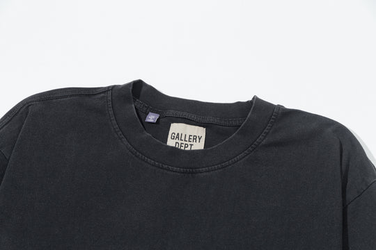 טי שירט גלרי דפט "BACK LOGO"  בצבע שחור