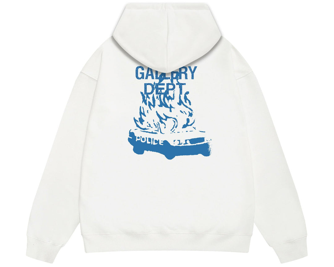 ג'קט גלרי דפט "TOO LATE" בצבע לבן