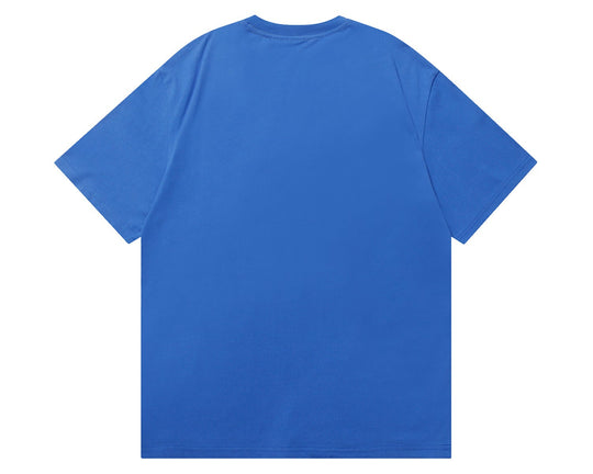 טי שירט "DREW CARTOON" בצבע כחול רויאל