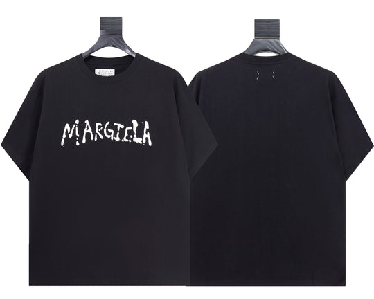 טי שירט מייסון מרג'ילה פרינט בצבע שחור