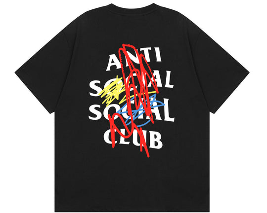 חולצת Anti Social Social Club בצבע שחור