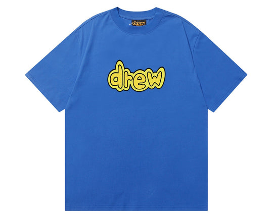 טי שירט "DREW CARTOON" בצבע כחול רויאל