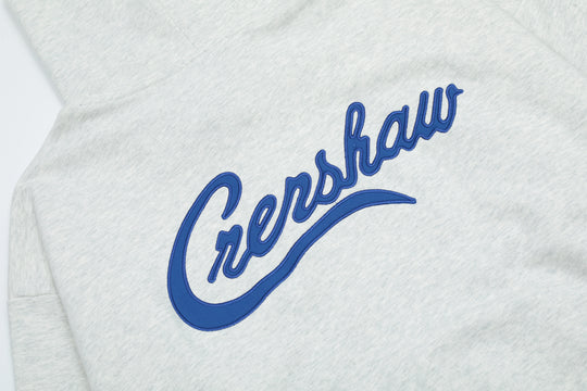 קפוצ'ון "FOG ESSENTIALS X TMC CRENSHAW" בצבע אפור מלנג' בהיר