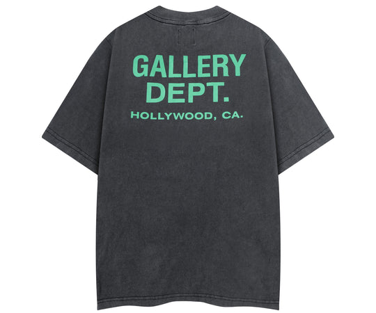 טי שירט גלרי דפט "HOLYWOOD" בצבע אפור משופשף