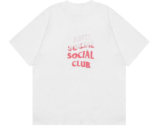 חולצת Anti Social Social Club בצבע לבן