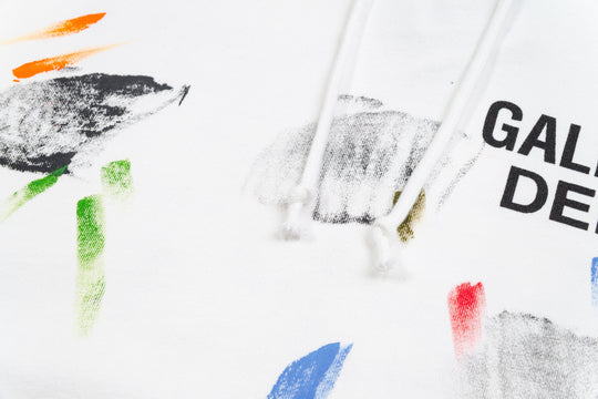 ג'קט גלרי דפט "ART STROKE" בצבע לבן