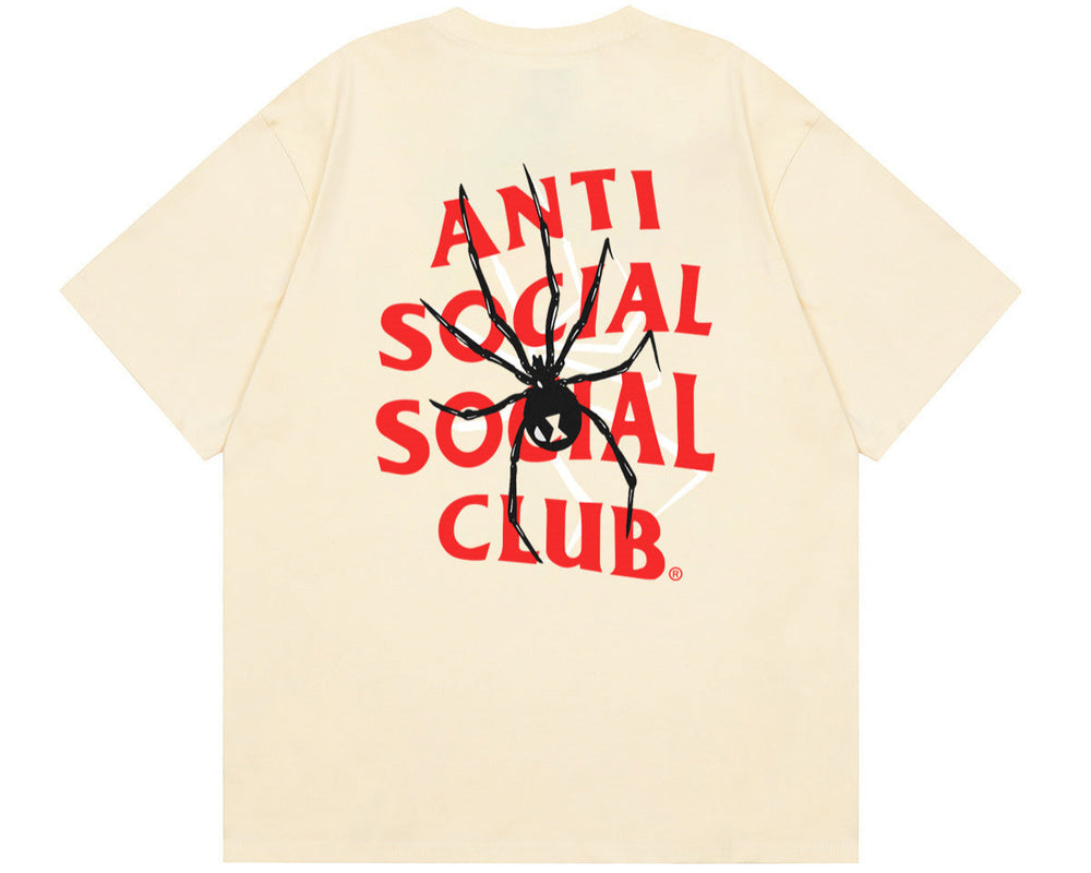 חולצת Anti Social Social Club בצבע קרם
