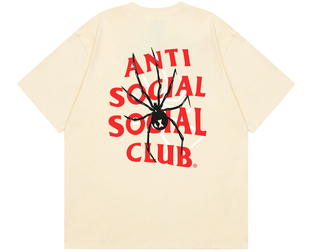 חולצת Anti Social Social Club בצבע קרם