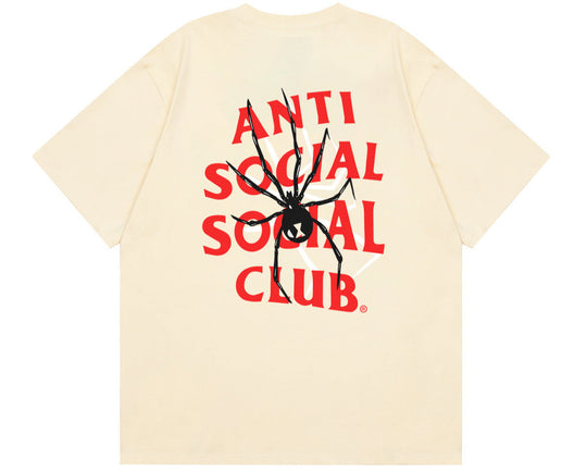 חולצת Anti Social Social Club בצבע קרם