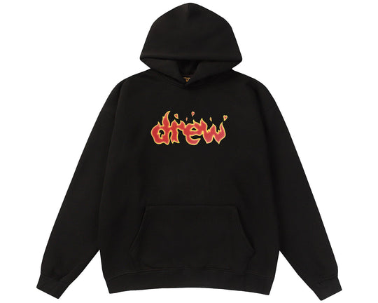 קפוצ'ון "DREW ON FIRE" בצבע שחור קלאסי