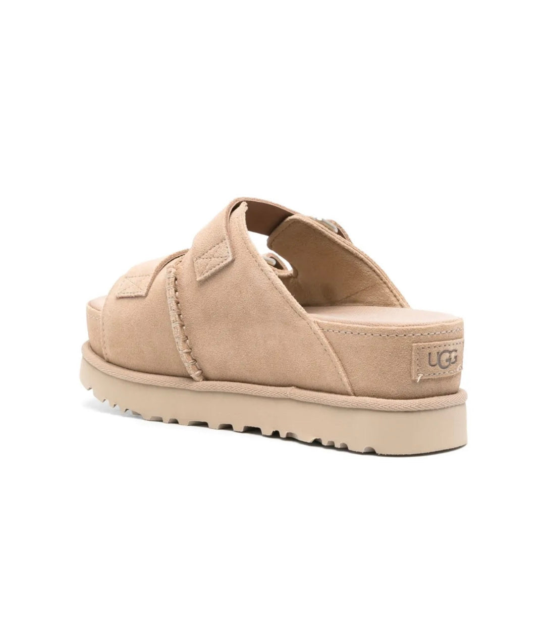 UGG SANDALS - סנדלי האג קרם בהיר
