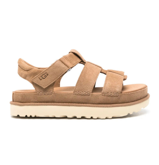 UGG SANDALS - סנדלי האג חום בהיר