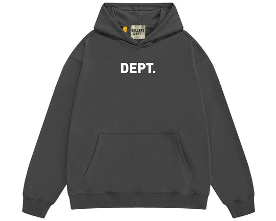 ג'קט גלרי דפט "HOODIE"  בצבע אפור פחם