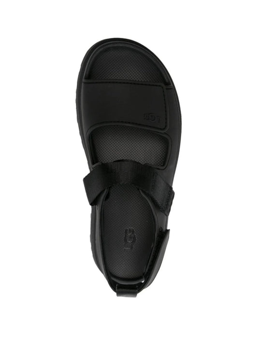 UGG SANDALS - סנדלי האג שחור פלטפורמה