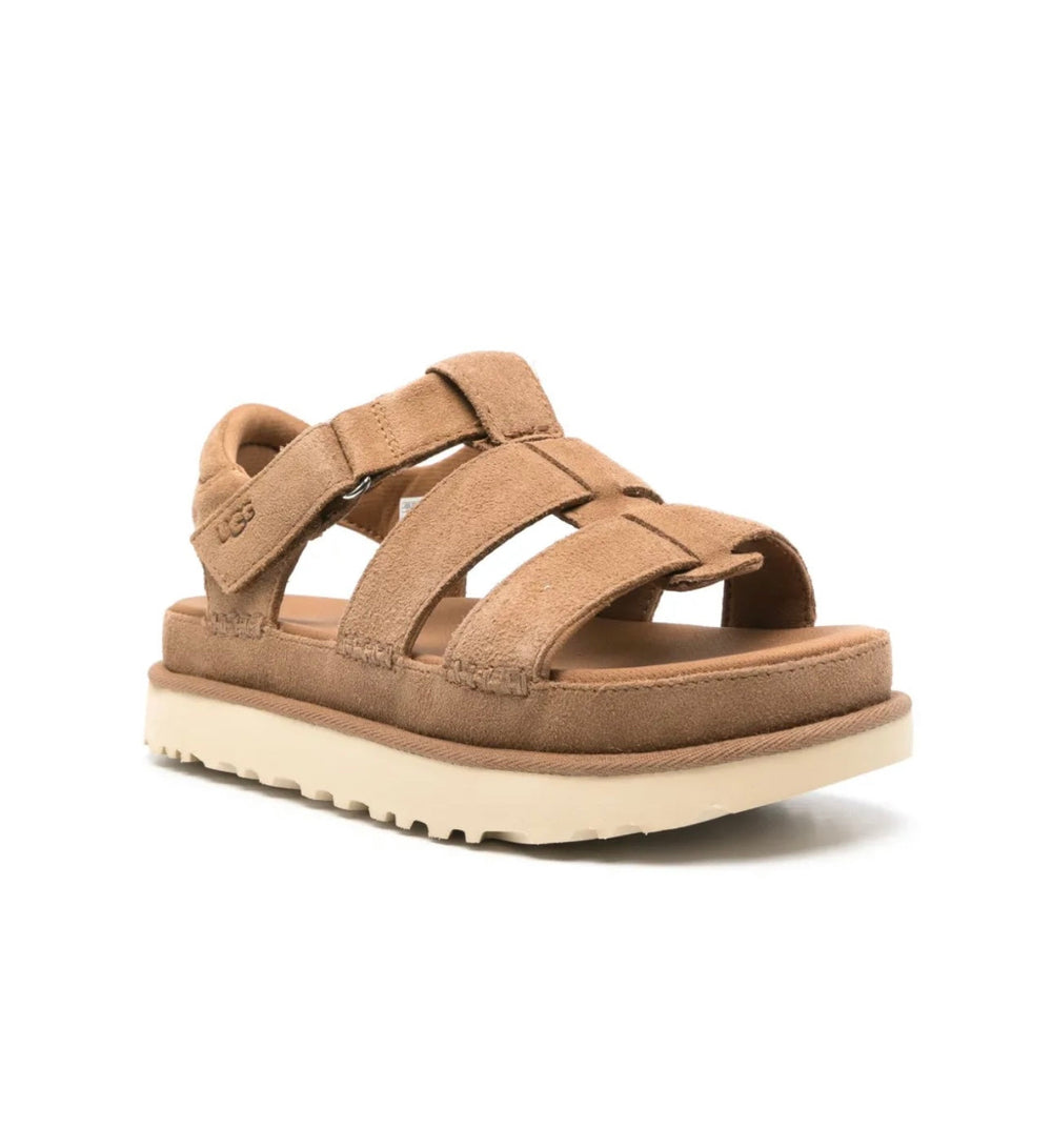 UGG SANDALS - סנדלי האג חום בהיר