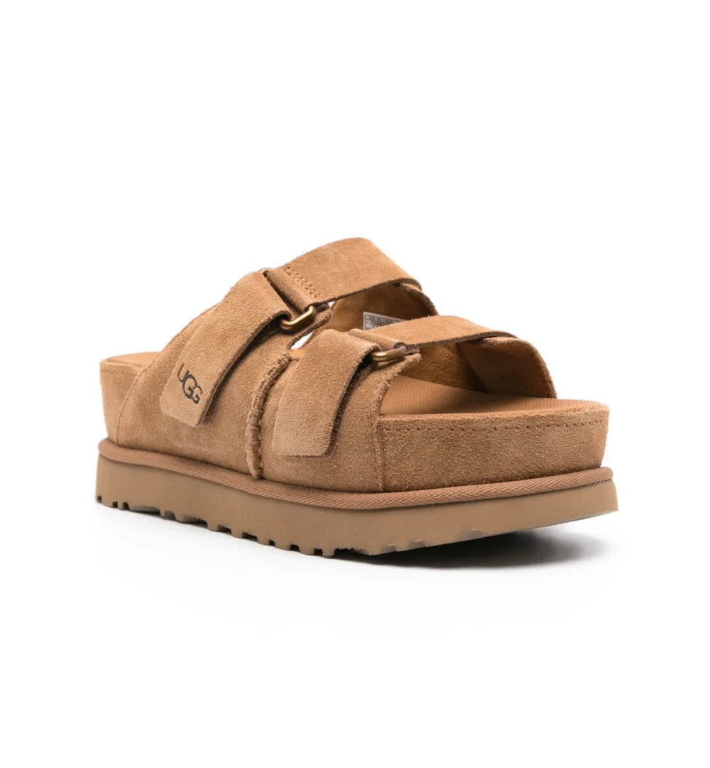UGG SANDALS - סנדלי האג חום