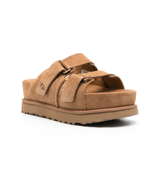 UGG SANDALS - סנדלי האג חום