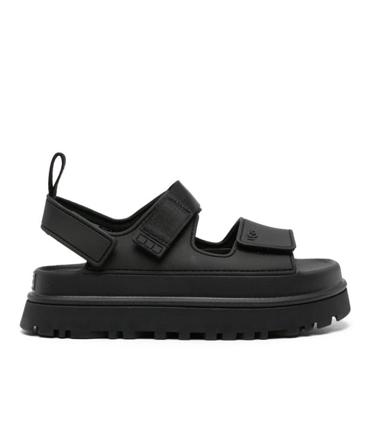 UGG SANDALS - סנדלי האג שחור פלטפורמה