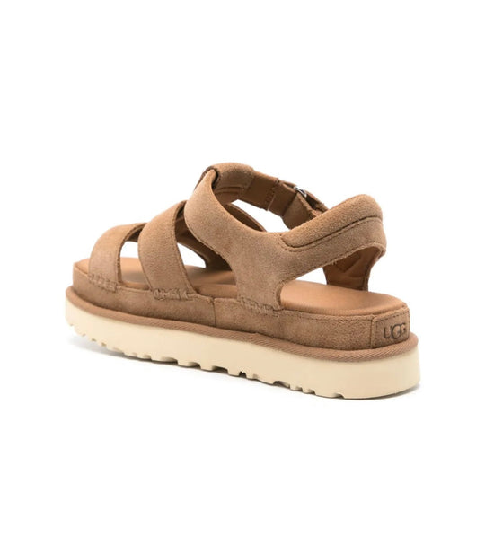 UGG SANDALS - סנדלי האג חום בהיר