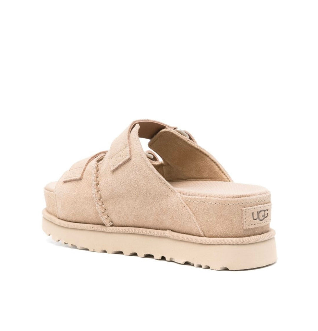 UGG SANDALS - סנדלי האג קרם בהיר
