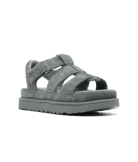UGG SANDALS - סנדלי האג אפור כהה
