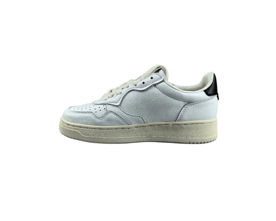 Autry Medalist Low Leather White Black