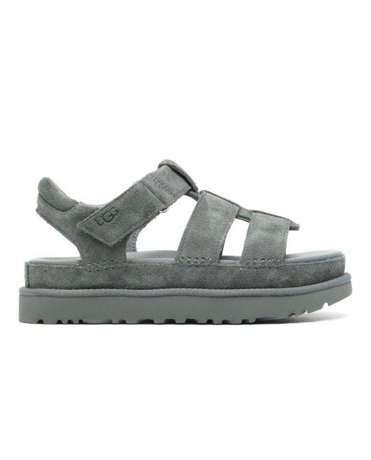 UGG SANDALS - סנדלי האג אפור כהה