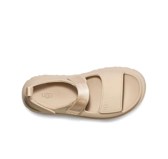UGG SANDALS - סנדלי האג קרם פלטפורמה