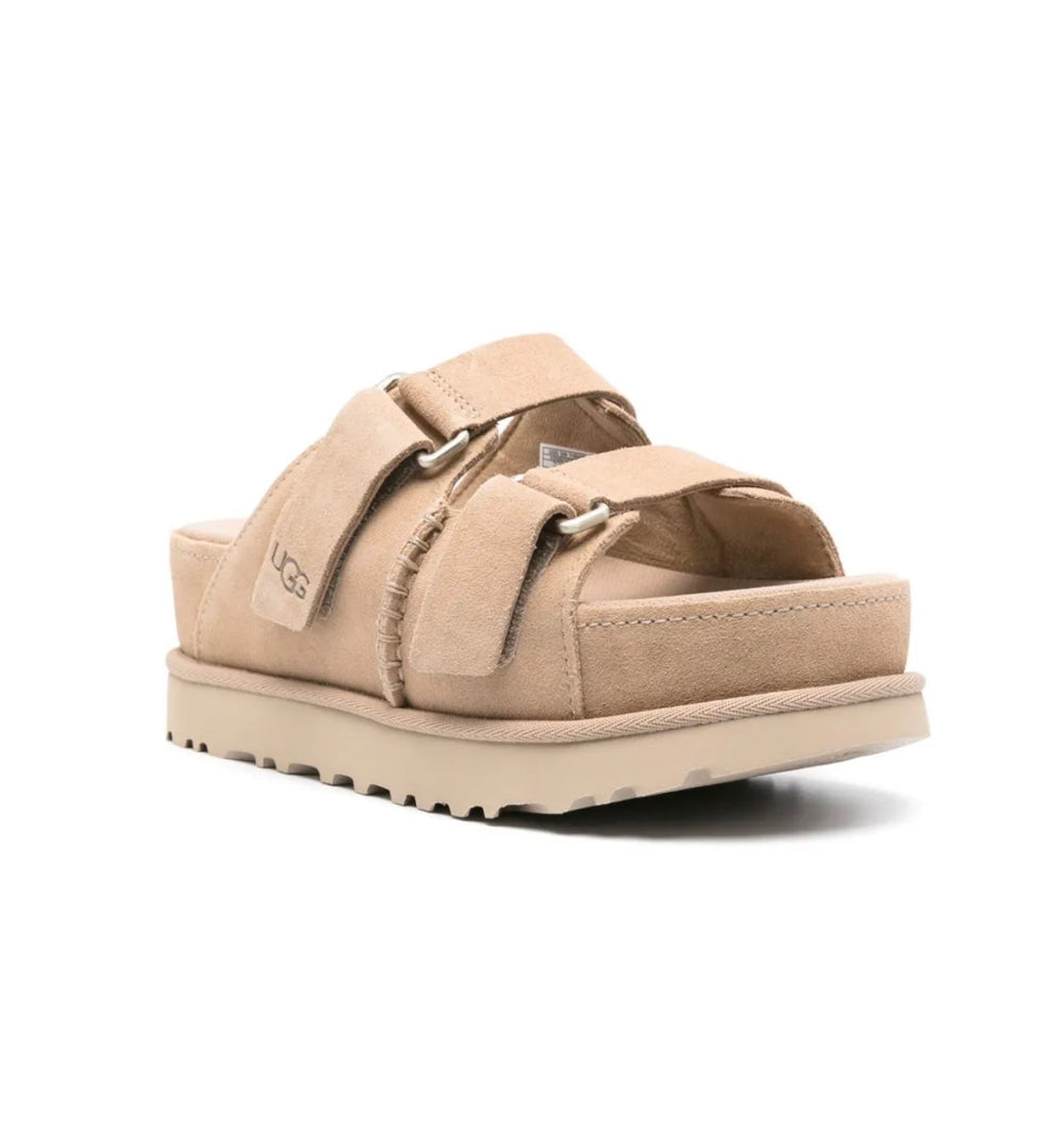 UGG SANDALS - סנדלי האג קרם בהיר
